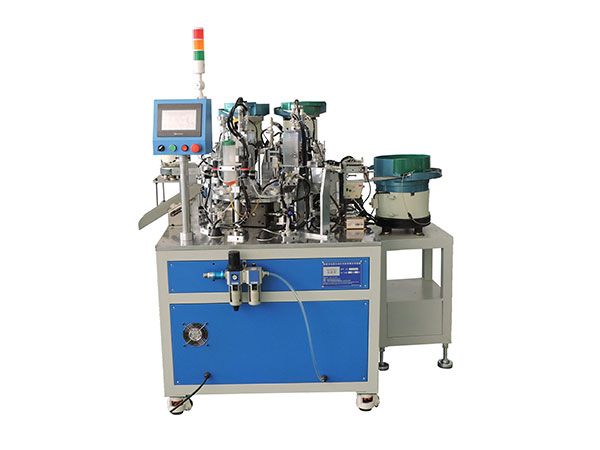 Automatic assembly machine for wire rope hanging code