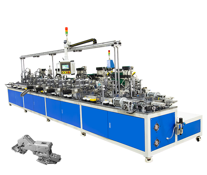 165度鉸鏈線體自動組裝機